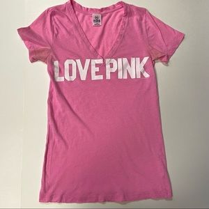 Victoria’s Secret Pink V-neck T-shirt